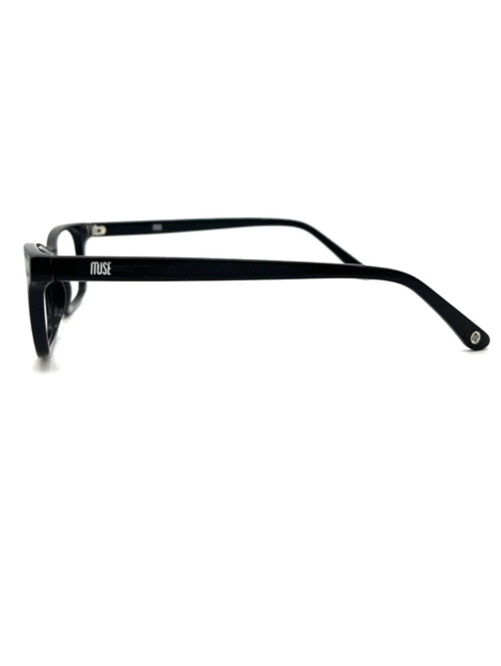 Muse 39-P9401 Black Square Authentic Eyeglass Frames 51-16-140